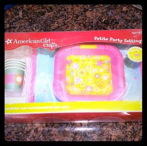 American Girl crafts Petite Party Settings